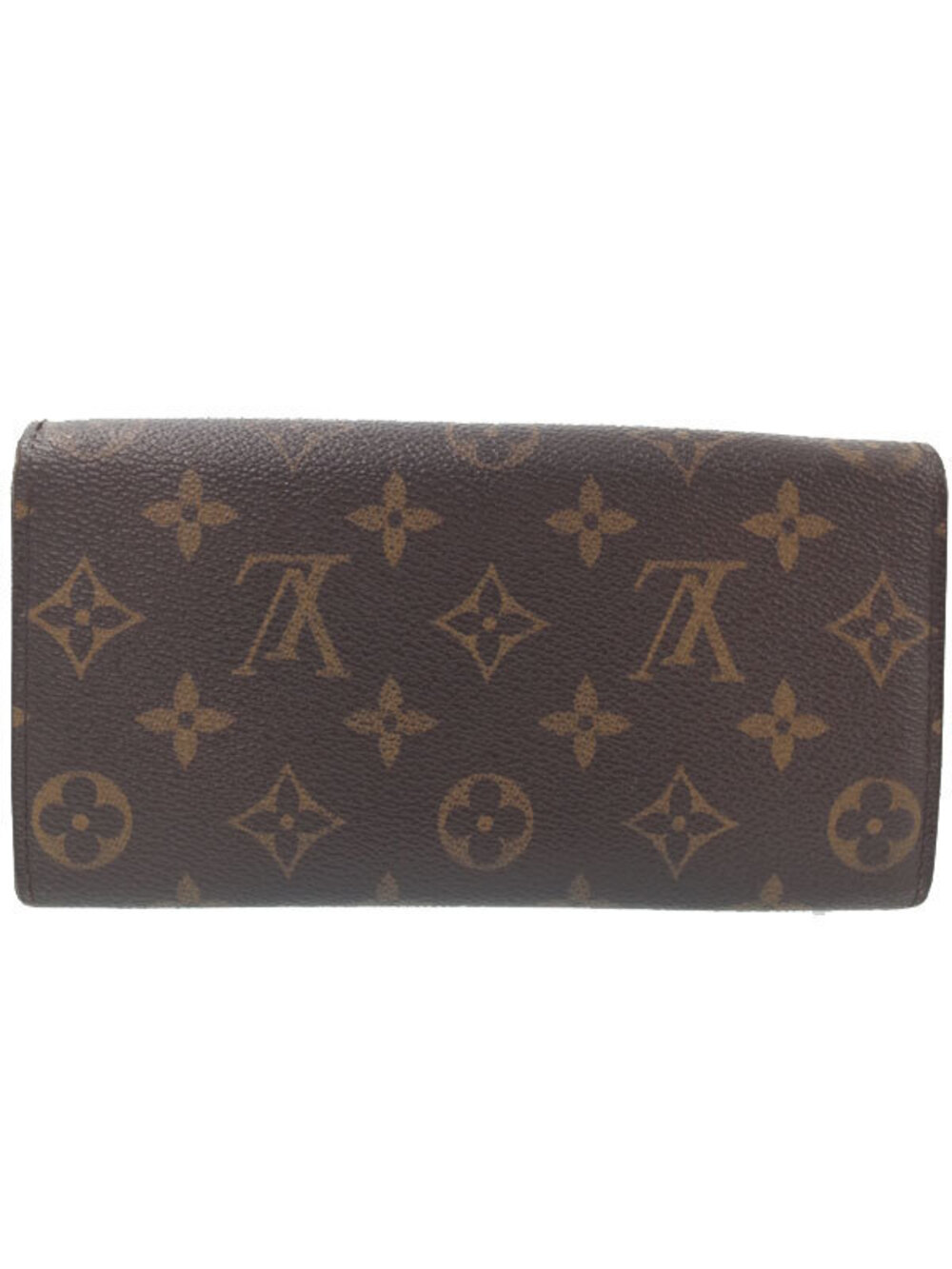 Louis Vuitton Fleurie Portefeuille Bi Wallet Sarah Monogram Long fold Brown